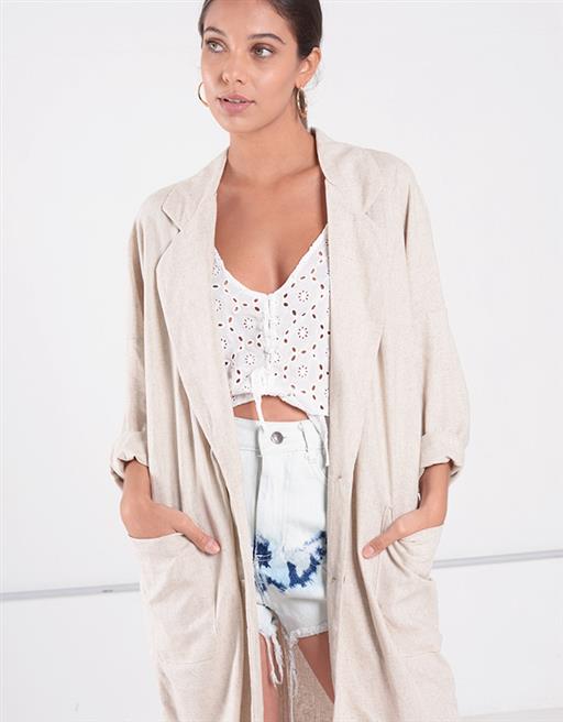 Trench Lino