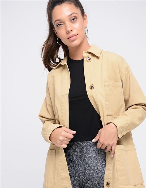 Camisa Over 3 Bolsillos