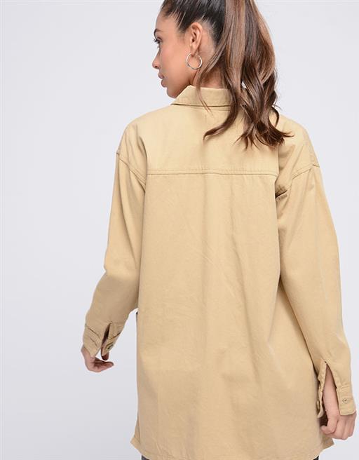 Camisa Over 3 Bolsillos