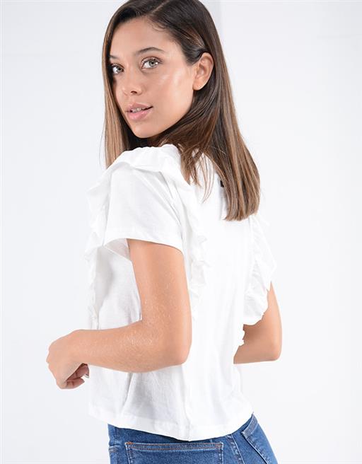 Remera con Volados