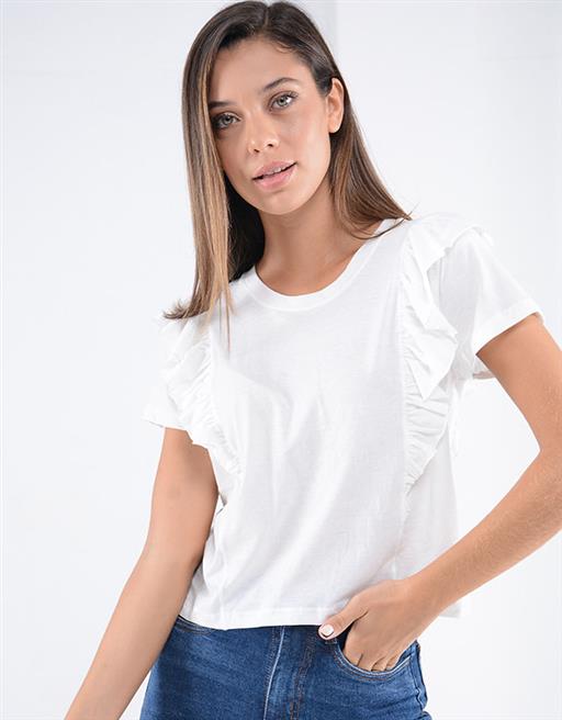 Remera con Volados