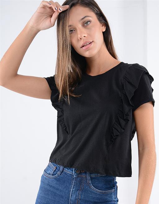 Remera con Volados