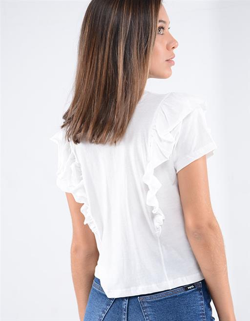 Remera con Volados